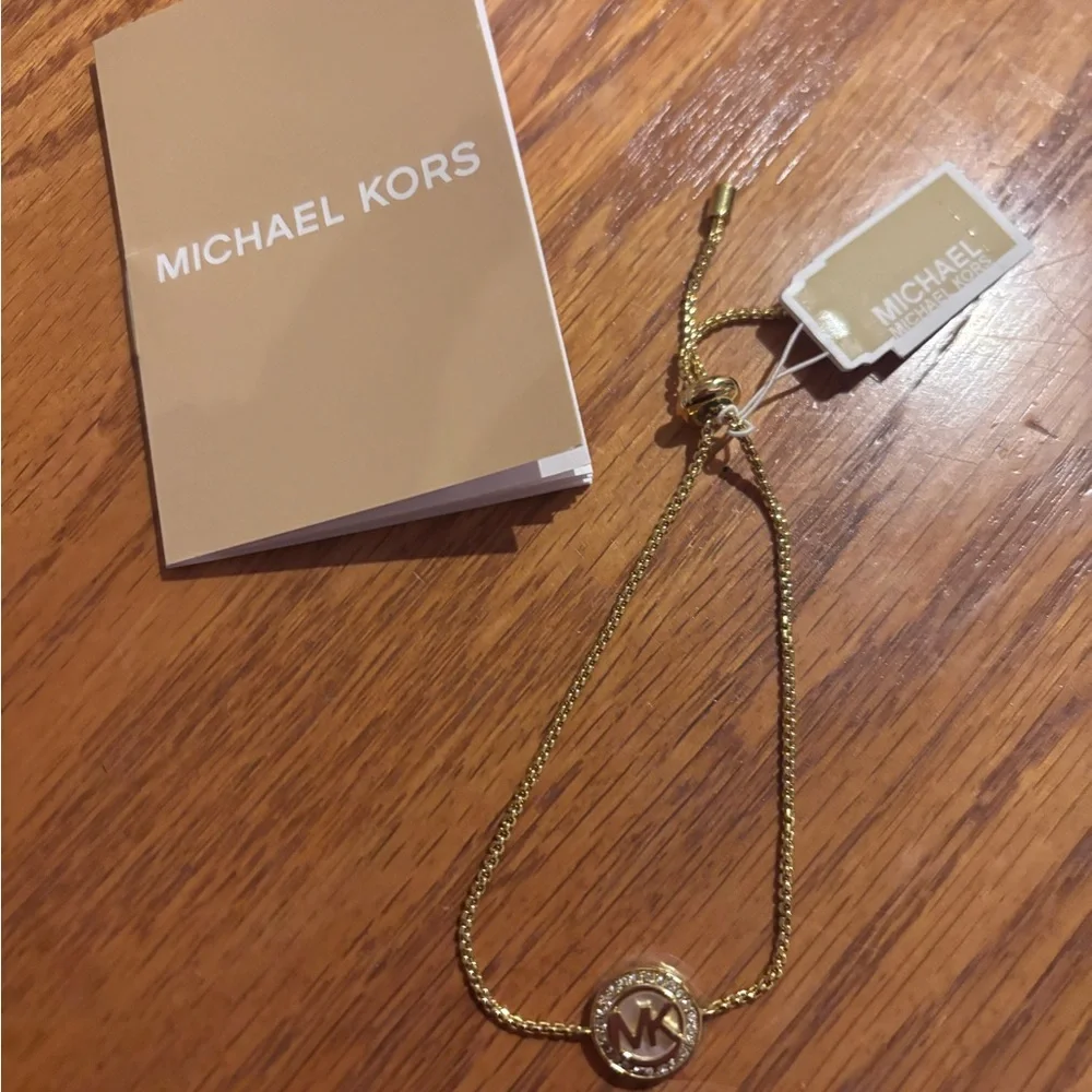 Michael Kors Gold Chain Bracelet